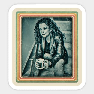 Laurell K Hamilton Retro Sticker